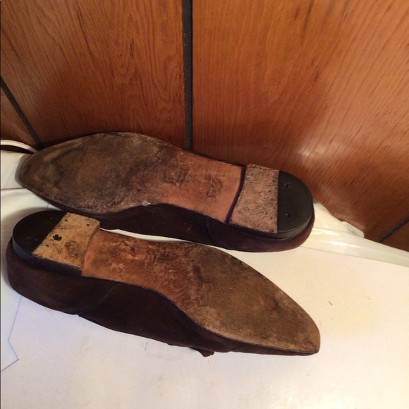 - Manolo Blahnik suede loafer SZ 381/2 - Picture 10 of 12